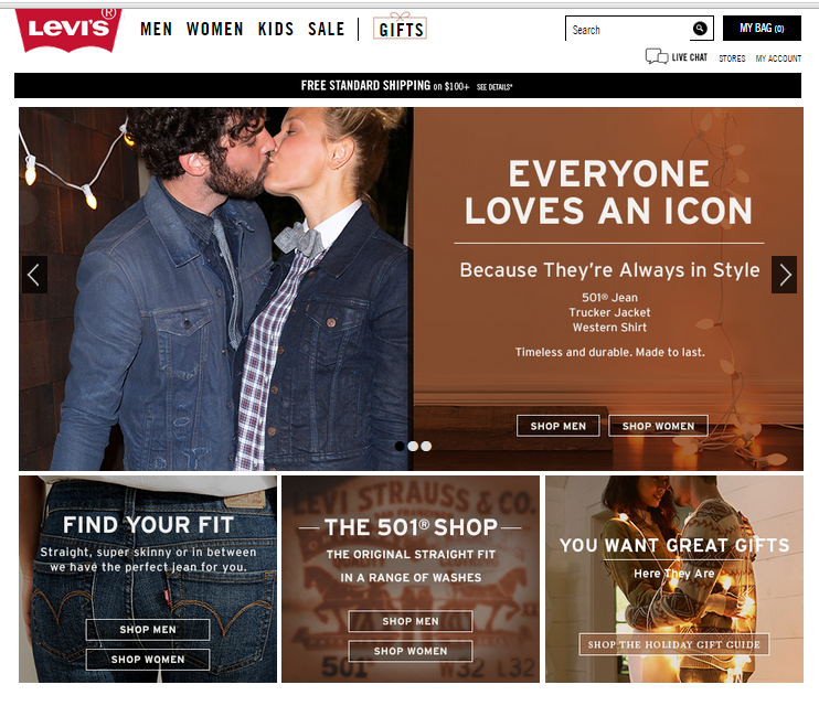 Levi's Website: Usable or Nah? – This 